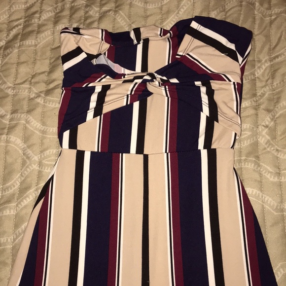 Striped jumpsuit - Picture 1 of 2